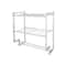 Organize It All 2-Tier Wall Mounted Shelf & Towel Rack